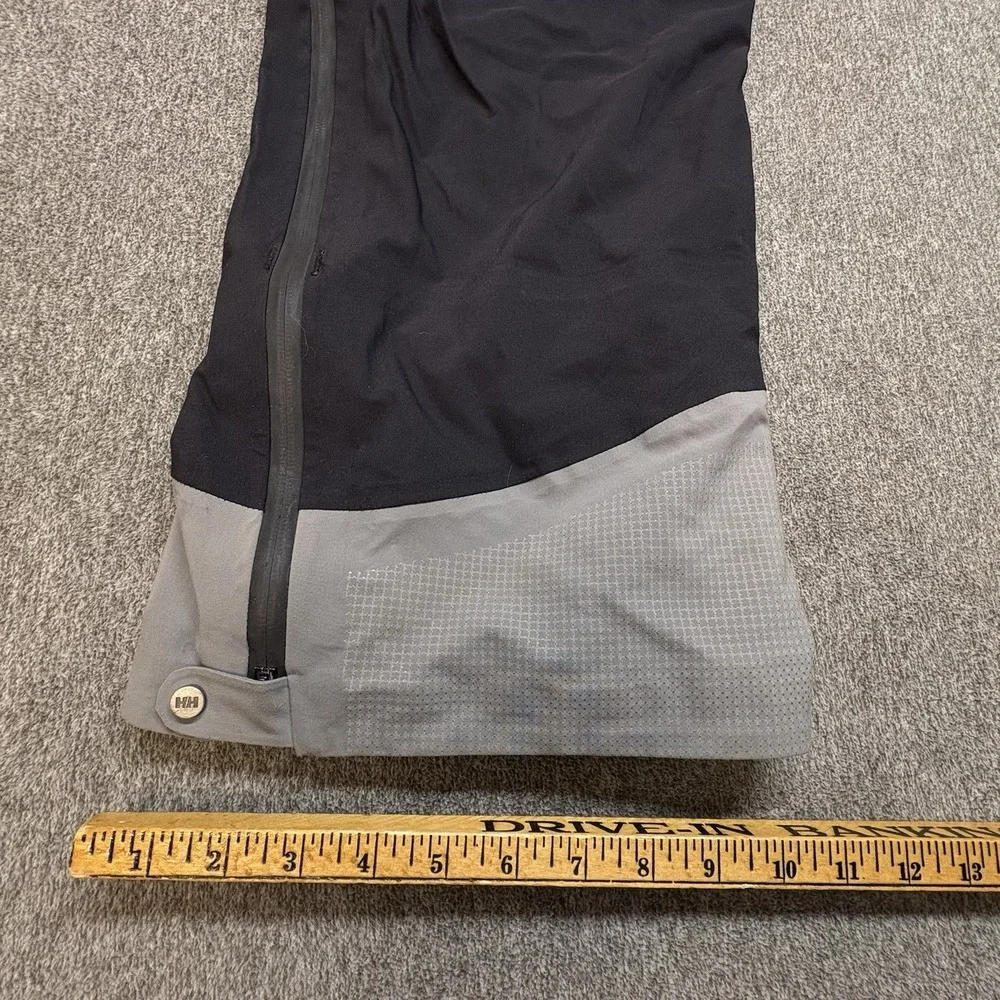 Helly Hansen Snow Pants Mens L‎ Black Helly Tech RECCO Primaloft Insulated Ski